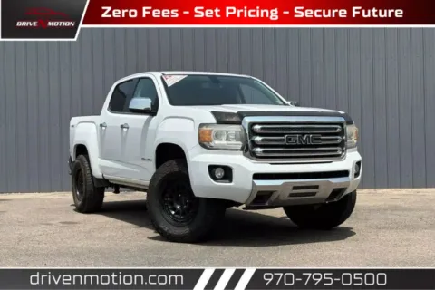 White 2016 GMC Canyon Crew Cab SLT Pickup 4D 5 ft for sale in Greeley, CO