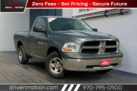 Gray 2012 Ram 1500 Regular Cab Tradesman Pickup 2D 6 1/3 ft for sale in Greeley, CO