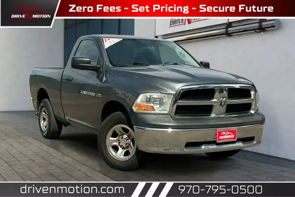 Gray 2012 Ram 1500 Regular Cab Tradesman Pickup 2D 6 1/3 ft for sale in Greeley, CO