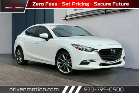 White 2018 MAZDA MAZDA3 Touring Sedan 4D for sale in Greeley, CO