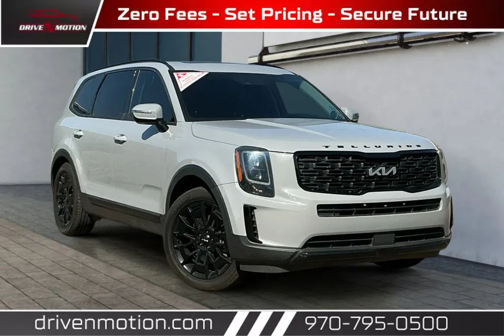 Gray 2022 Kia Telluride EX Sport Utility 4D for sale in Greeley, CO