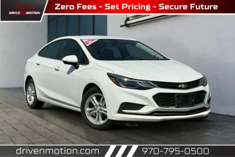 White 2018 Chevrolet Cruze LT Sedan 4D for sale in Greeley, CO