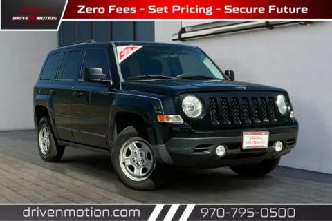 Black 2015 Jeep Patriot Sport SUV 4D for sale in Greeley, CO