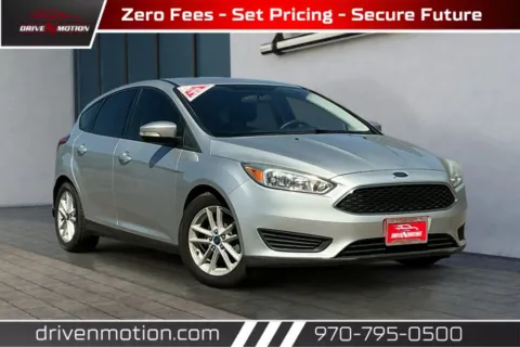 Silver 2015 Ford Focus SE Hatchback 4D for sale in Greeley, CO
