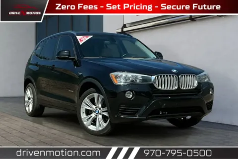 Black 2015 BMW X3 xDrive28i Sport Utility 4D for sale in Greeley, CO