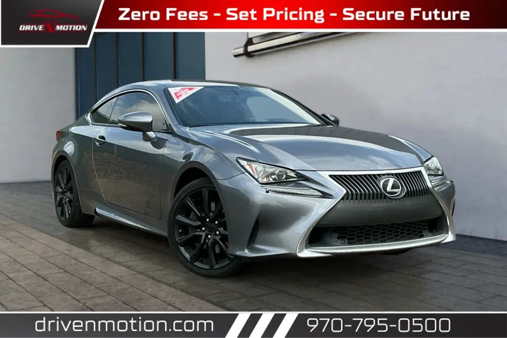 Gray 2016 Lexus RC 300 Coupe 2D for sale in Greeley, CO