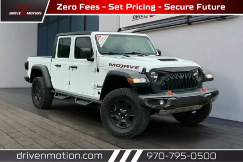 White 2021 Jeep Gladiator Mojave Pickup 4D 5 ft for sale in Greeley, CO