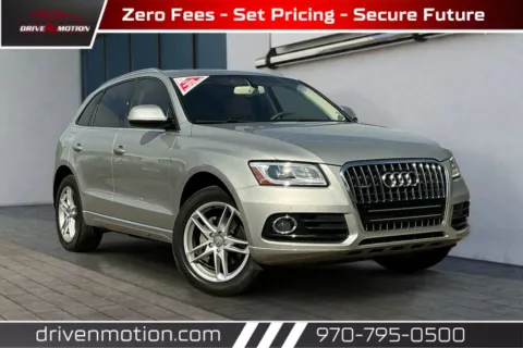 Silver 2015 Audi Q5 2.0T Premium Plus Sport Utility 4D for sale in Greeley, CO