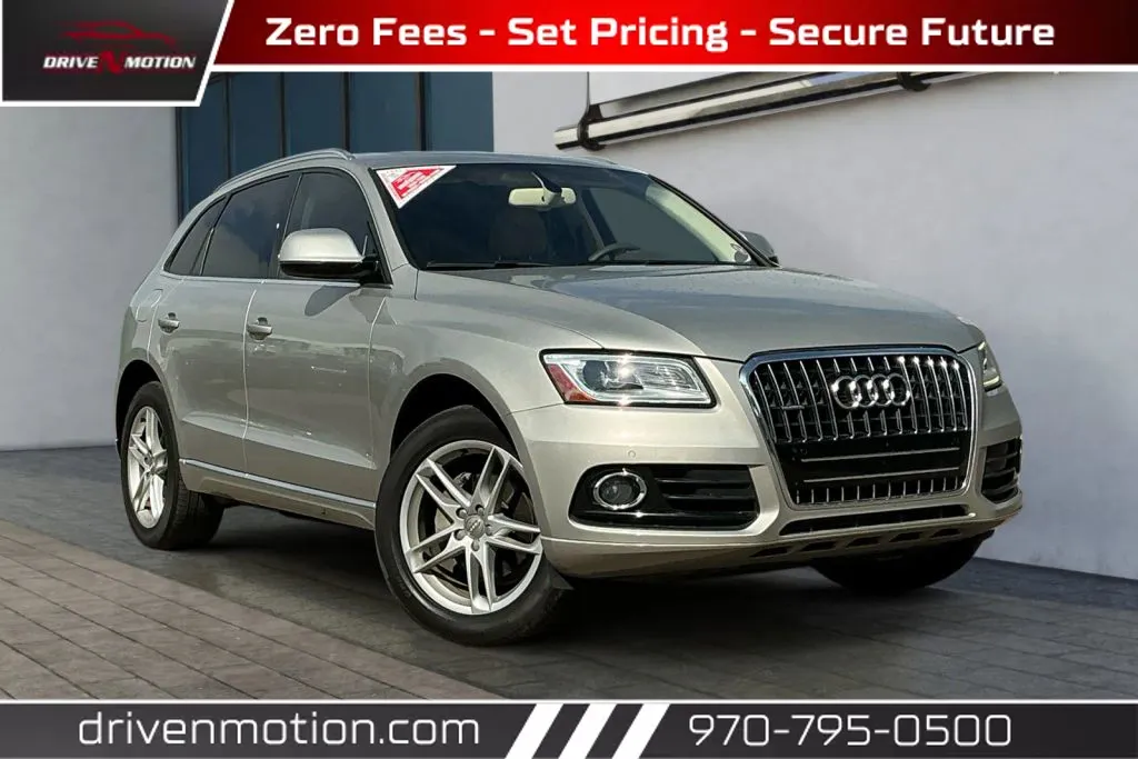 Silver 2015 Audi Q5 2.0T Premium Plus Sport Utility 4D for sale in Greeley, CO