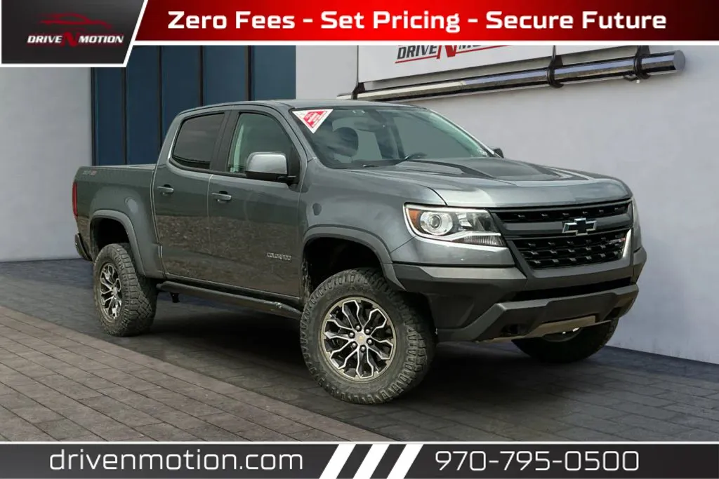 Gray 2019 Chevrolet Colorado Crew Cab ZR2 Pickup 4D 5 ft for sale in Greeley, CO