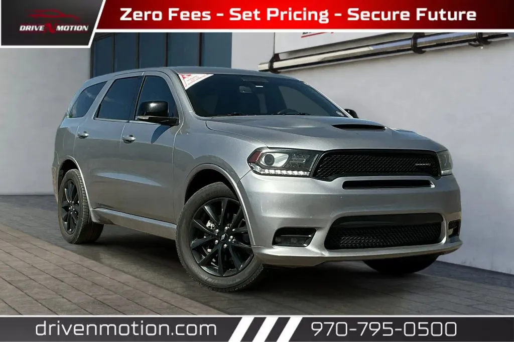 Silver 2019 Dodge Durango GT Plus Sport Utility 4D for sale in Greeley, CO