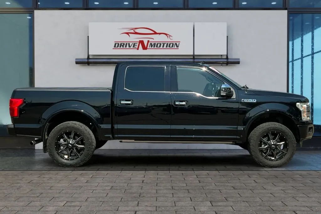 Another view of 2018 Ford F-150 SuperCrew Cab Platinum Pickup 4D 5 1/2 ft for sale in Greeley, CO at Drive N-Motion Greeley