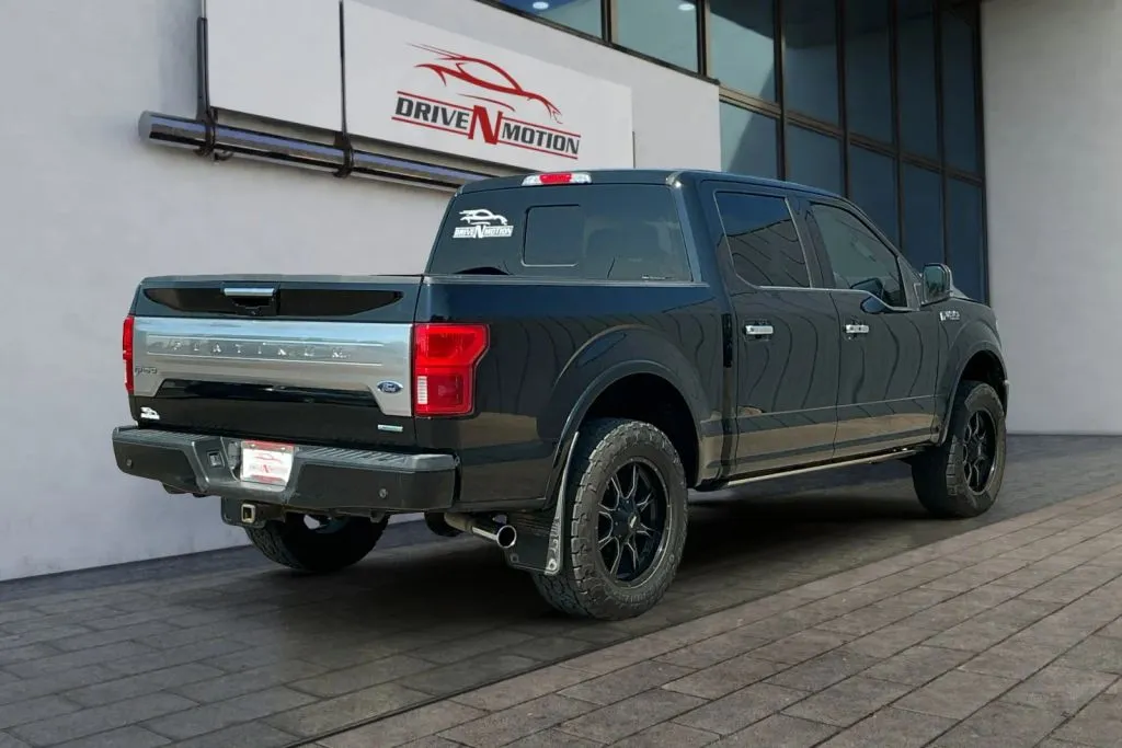 Another view of 2018 Ford F-150 SuperCrew Cab Platinum Pickup 4D 5 1/2 ft for sale in Greeley, CO at Drive N-Motion Greeley