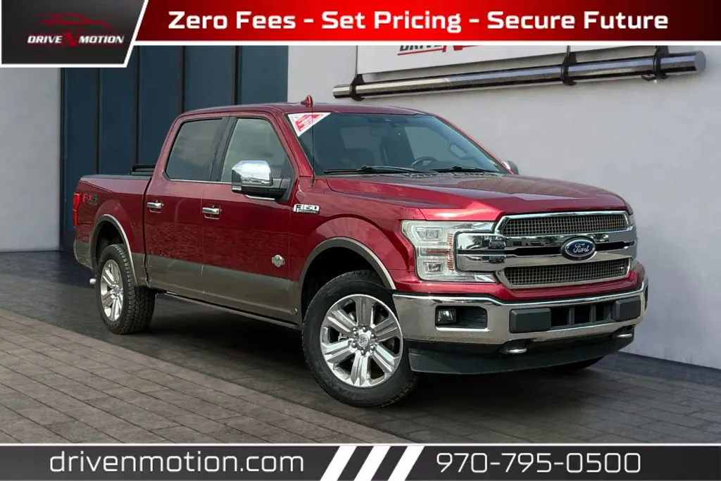 Red 2018 Ford F-150 SuperCrew Cab King Ranch Pickup 4D 5 1/2 ft for sale in Greeley, CO