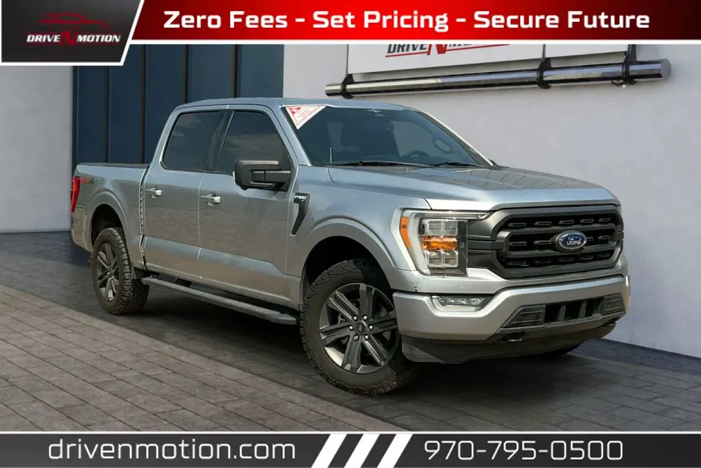 Silver 2023 Ford F-150 SuperCrew Cab XLT Pickup 4D 5 1/2 ft for sale in Greeley, CO