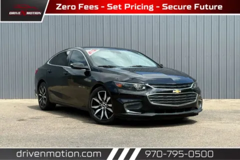 Black 2018 Chevrolet Malibu LT Sedan 4D for sale in Greeley, CO
