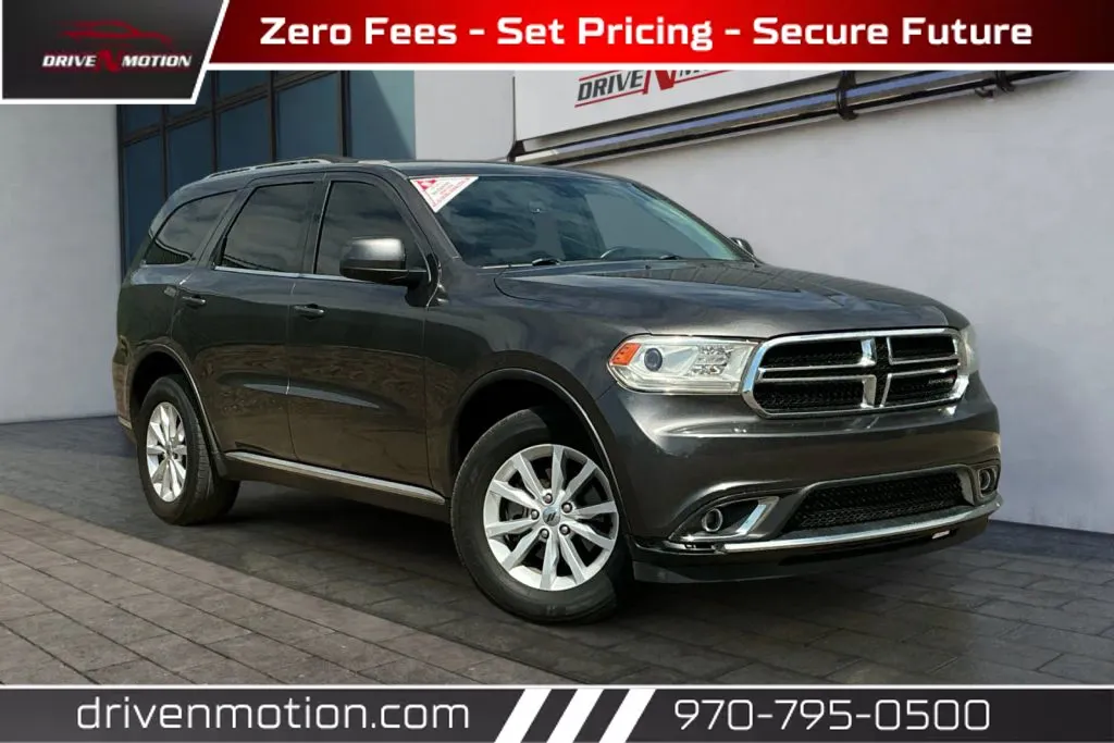 Gray 2019 Dodge Durango SXT Plus Sport Utility 4D for sale in Greeley, CO