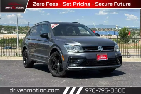 Gray 2019 Volkswagen Tiguan 2.0T SEL R-Line Jet-Black 4Motion Sport Utility 4D for sale in Greeley, CO