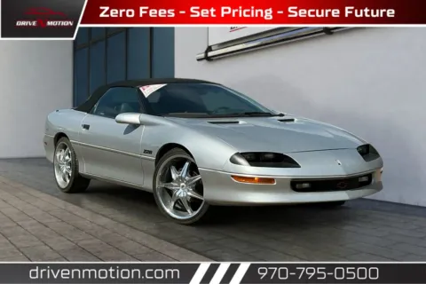 Silver 1997 Chevrolet Camaro Z28 Convertible 2D for sale in Greeley, CO