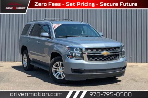 Gray 2016 Chevrolet Tahoe LS Sport Utility 4D for sale in Greeley, CO