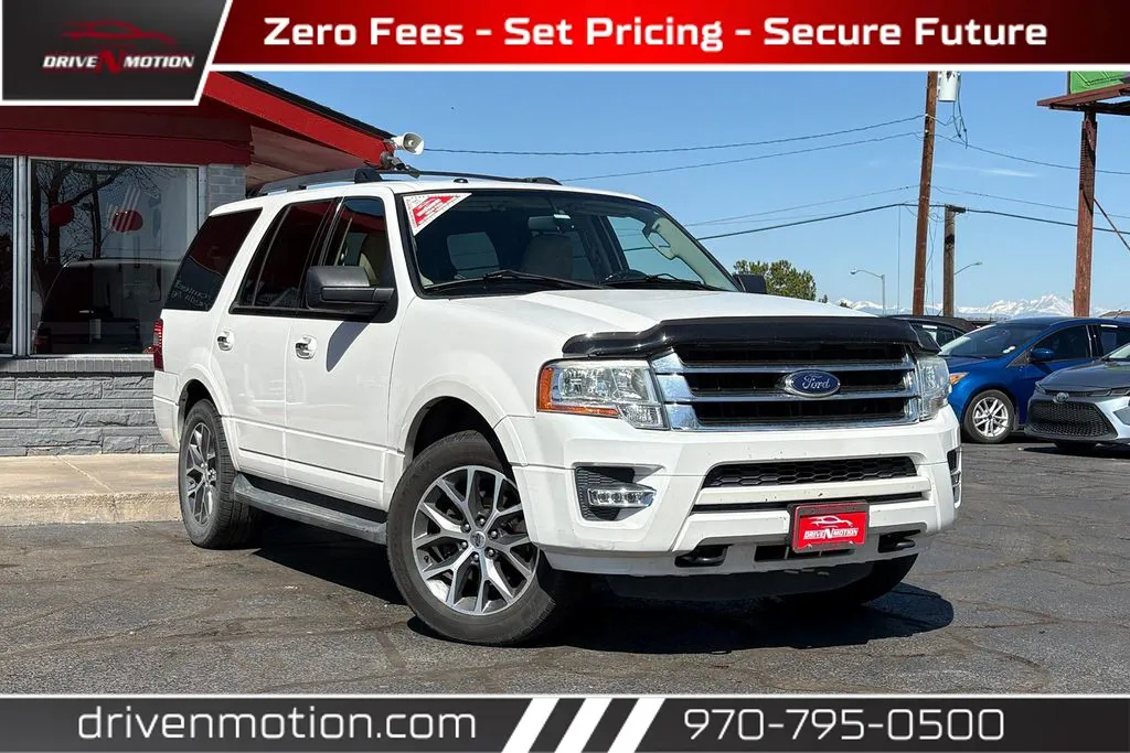 White 2015 Ford Expedition XLT Sport Utility 4D for sale in Greeley, CO