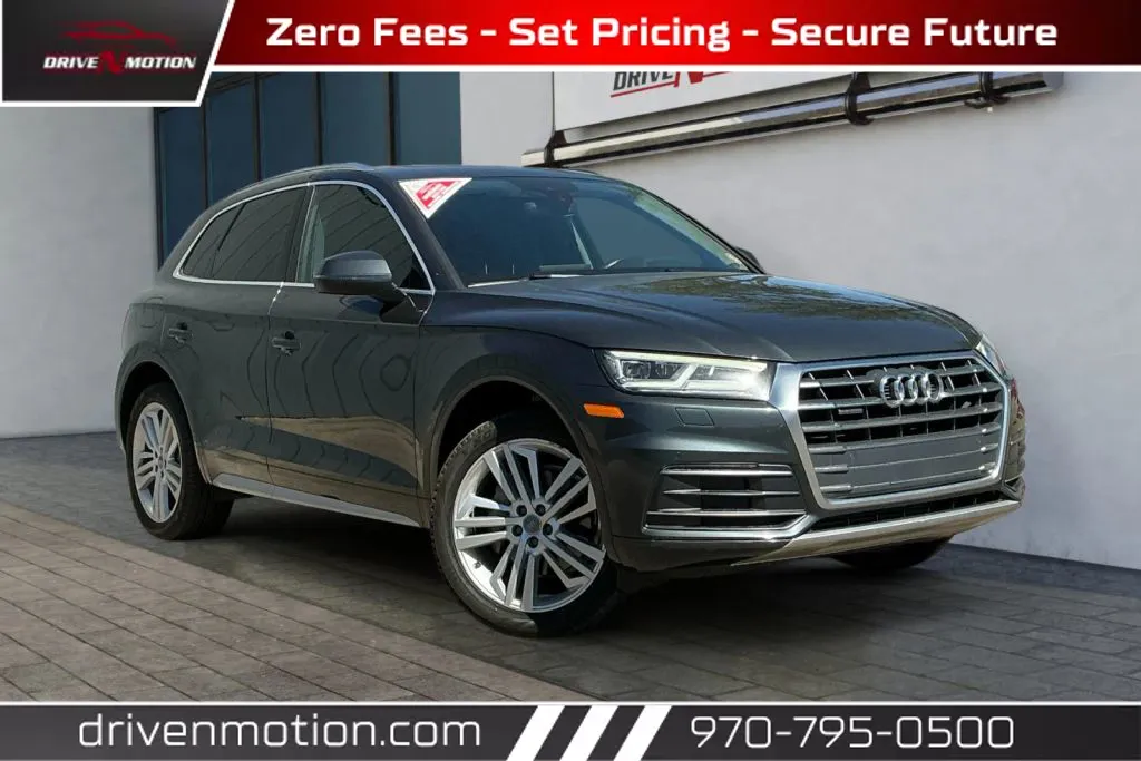 Gray 2018 Audi Q5 Premium Plus Sport Utility 4D for sale in Greeley, CO