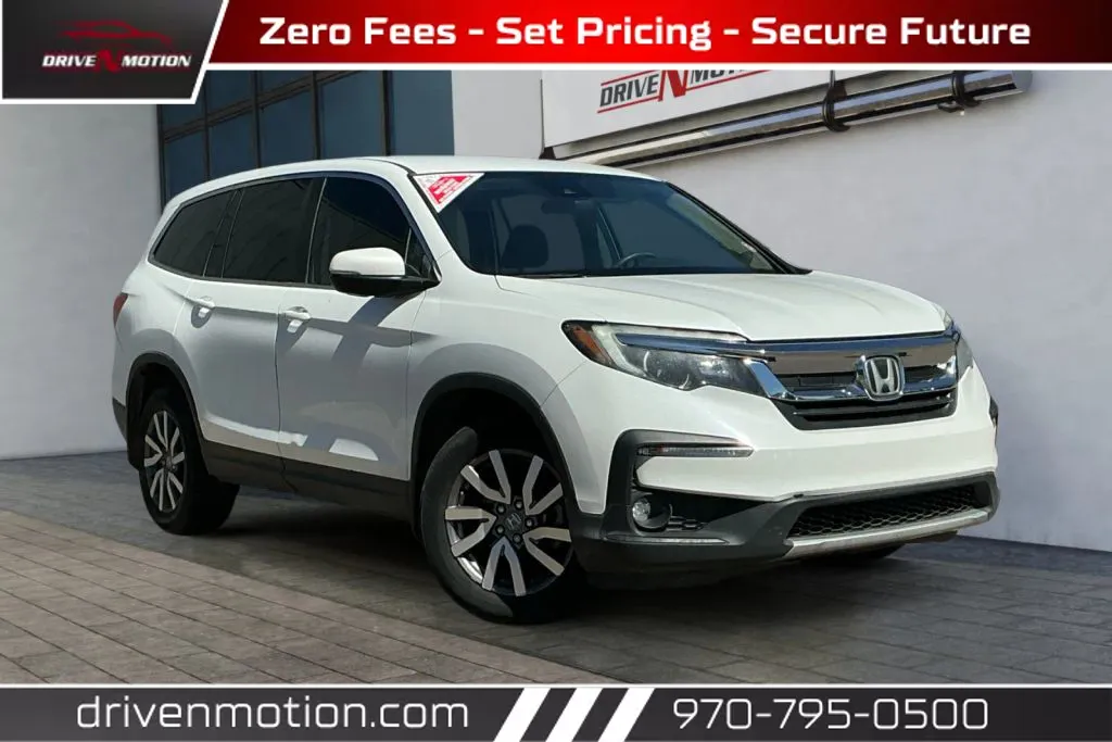 White 2021 Honda Pilot EX Sport Utility 4D for sale in Greeley, CO