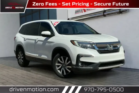 White 2021 Honda Pilot EX Sport Utility 4D for sale in Greeley, CO