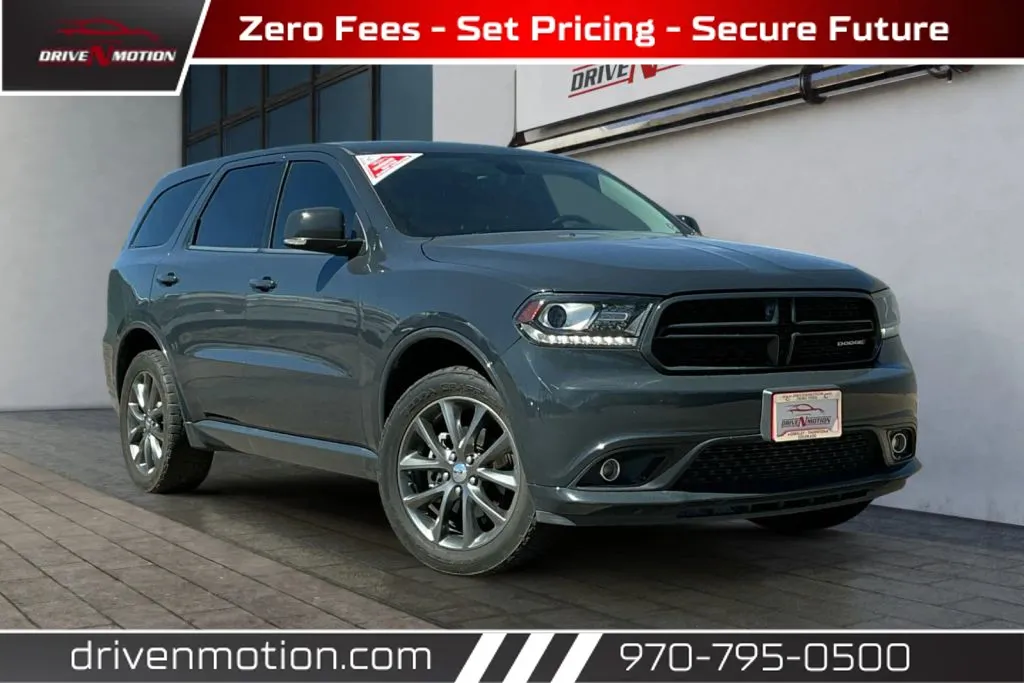 Gray 2018 Dodge Durango GT Sport Utility 4D for sale in Greeley, CO