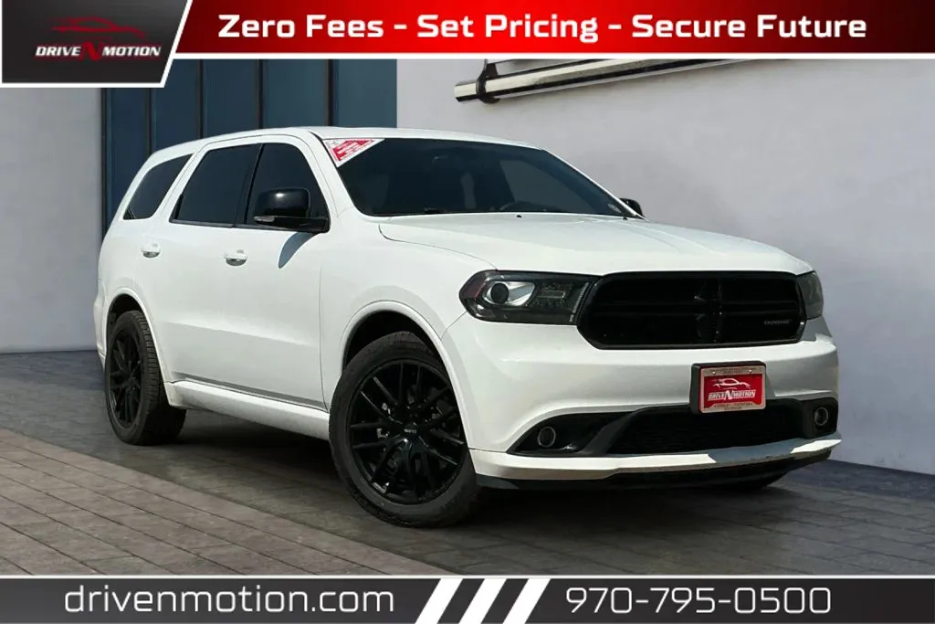 White 2015 Dodge Durango R/T Sport Utility 4D for sale in Greeley, CO