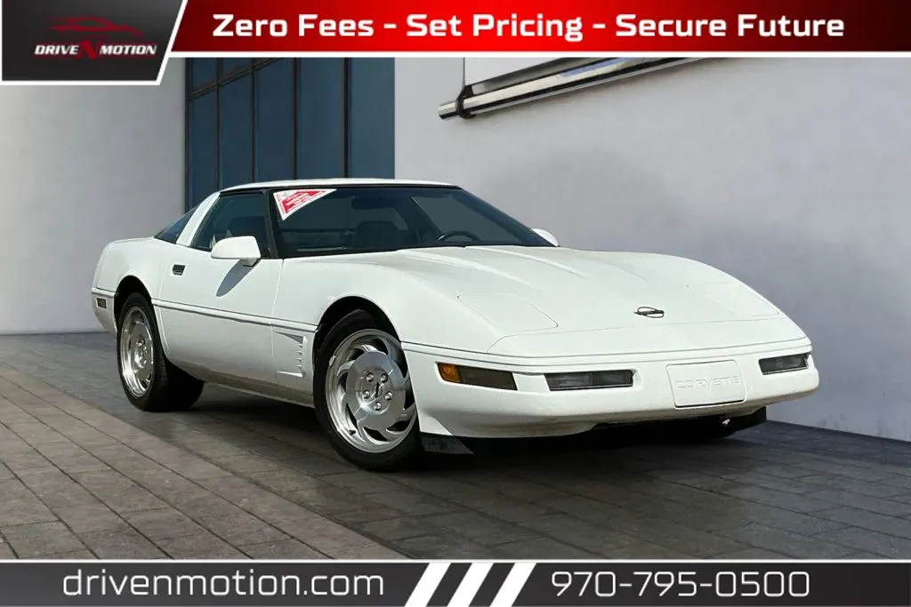 White 1996 Chevrolet Corvette Coupe 2D for sale in Greeley, CO