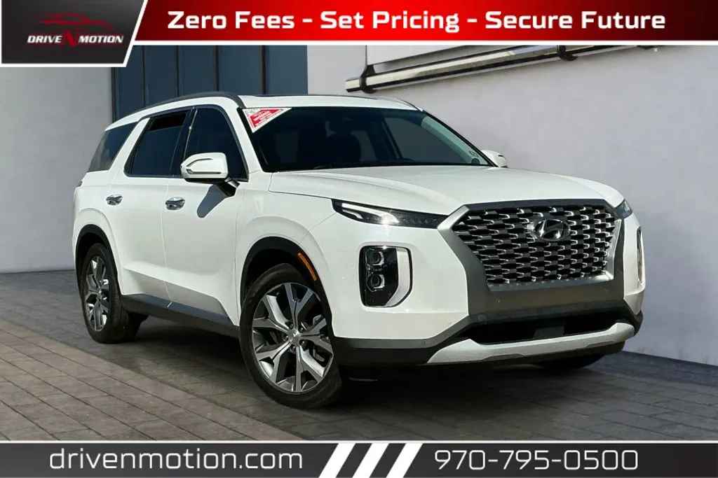 White 2021 Hyundai Palisade SEL Sport Utility 4D for sale in Greeley, CO