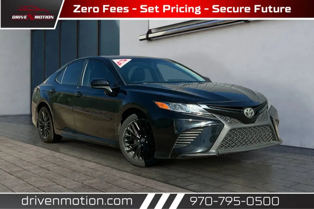 Black 2020 Toyota Camry SE Nightshade Edition Sedan 4D for sale in Greeley, CO