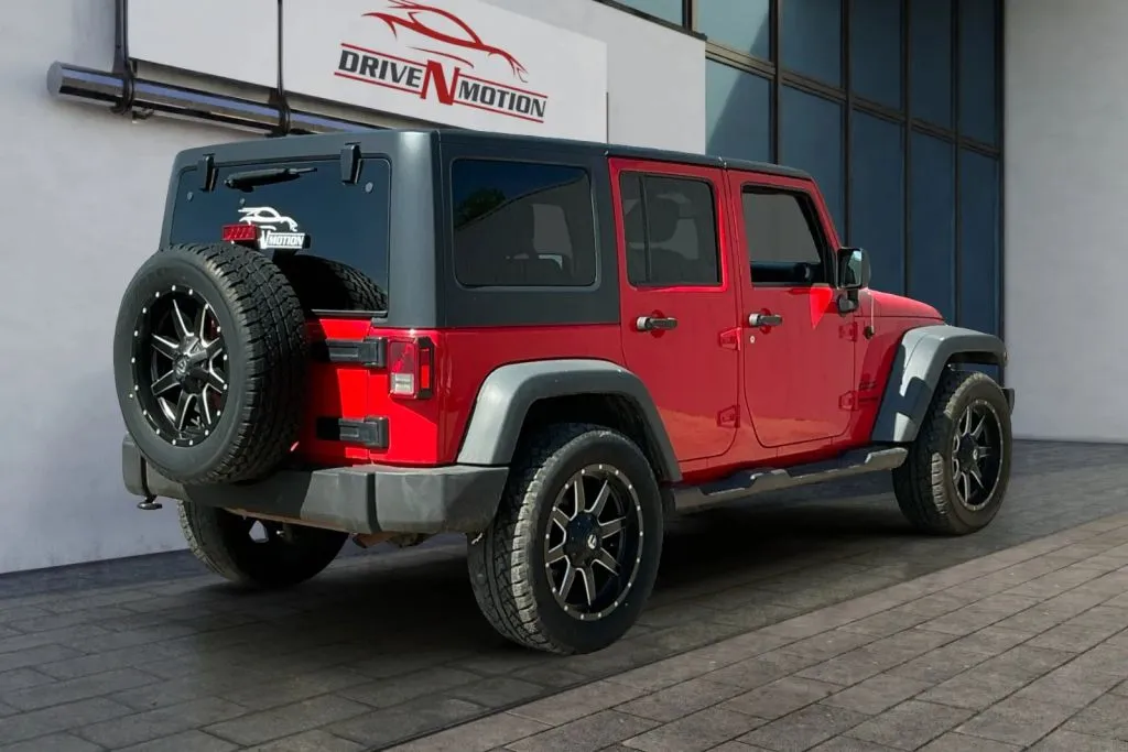 Another view of 2018 Jeep Wrangler Unlimited Sport S (JK) Sport Utility 4D for sale in Greeley, CO at Drive N-Motion Greeley