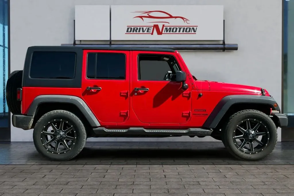 Photos of 2018 Jeep Wrangler Unlimited Sport S (JK) Sport Utility 4D for sale in Greeley, CO at Drive N-Motion Greeley
