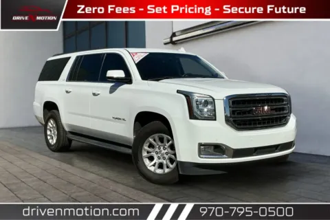 White 2019 GMC Yukon XL SLT Sport Utility 4D for sale in Greeley, CO