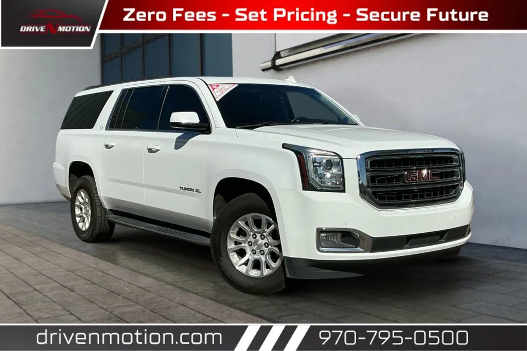White 2019 GMC Yukon XL SLT Sport Utility 4D for sale in Greeley, CO
