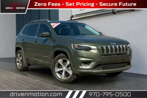 Green 2019 Jeep Cherokee Limited Sport Utility 4D for sale in Greeley, CO