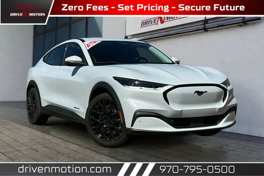 White 2021 Ford Mustang MACH-E Select Sport Utility 4D for sale in Greeley, CO