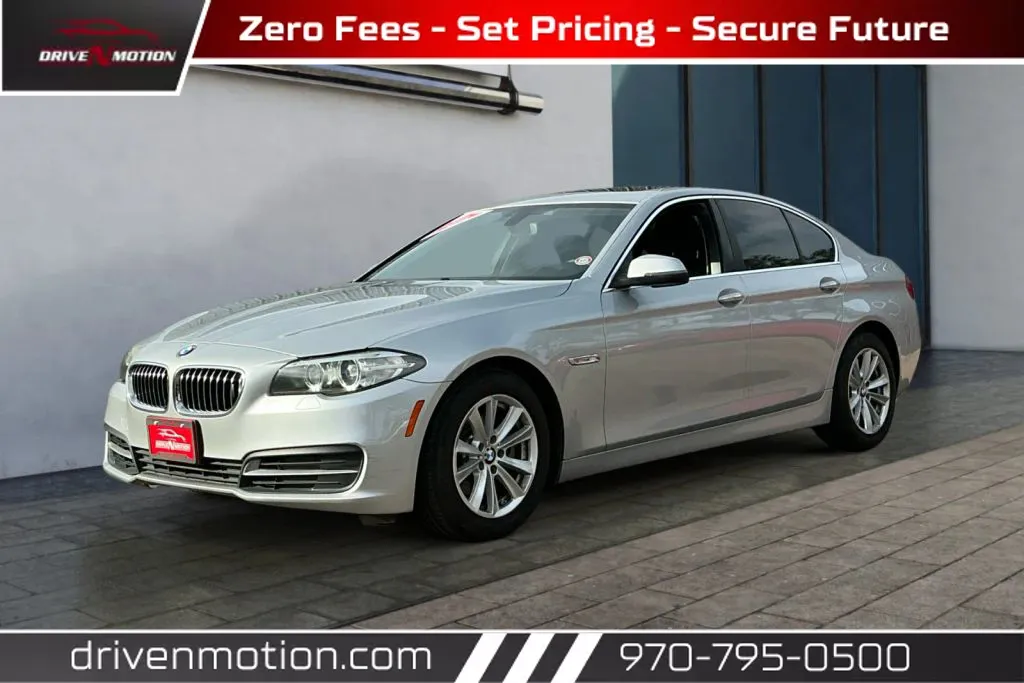 Silver 2014 BMW 5 Series 528i xDrive Sedan 4D for sale in Greeley, CO