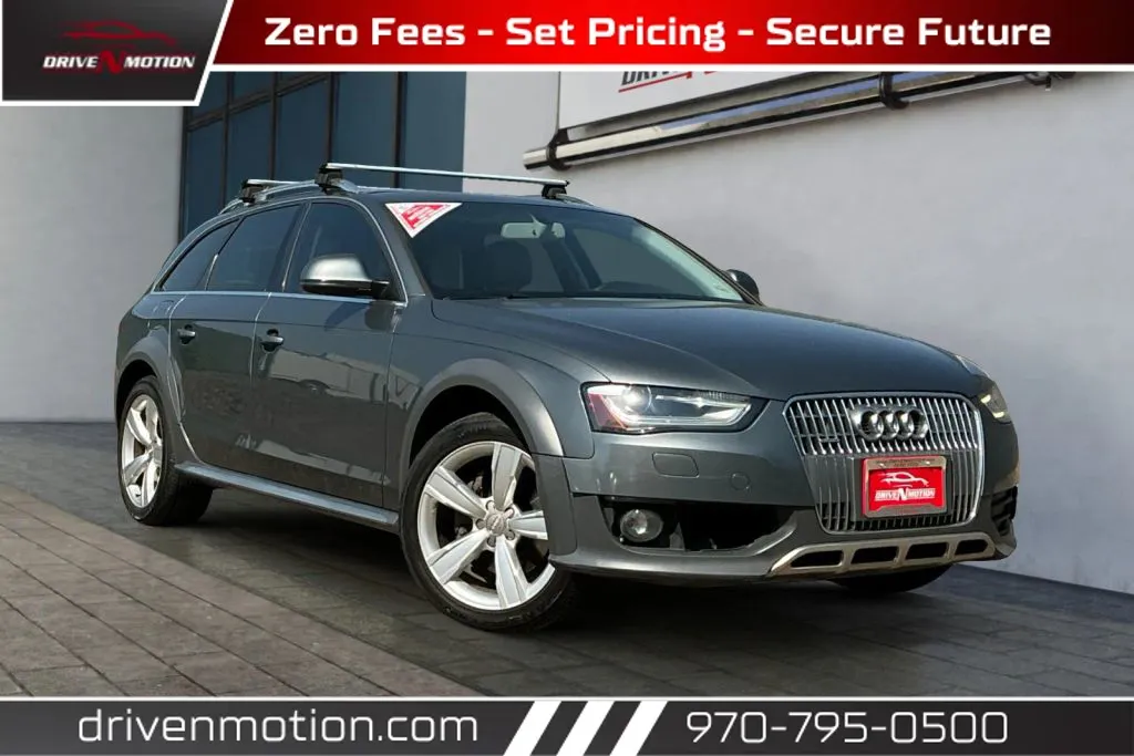Black 2014 Audi allroad Premium Plus Wagon 4D for sale in Greeley, CO