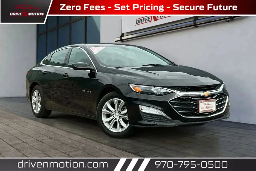 Black 2020 Chevrolet Malibu LT Sedan 4D for sale in Greeley, CO