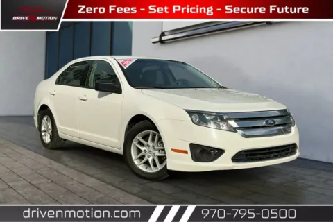 White 2011 Ford Fusion S Sedan 4D for sale in Greeley, CO