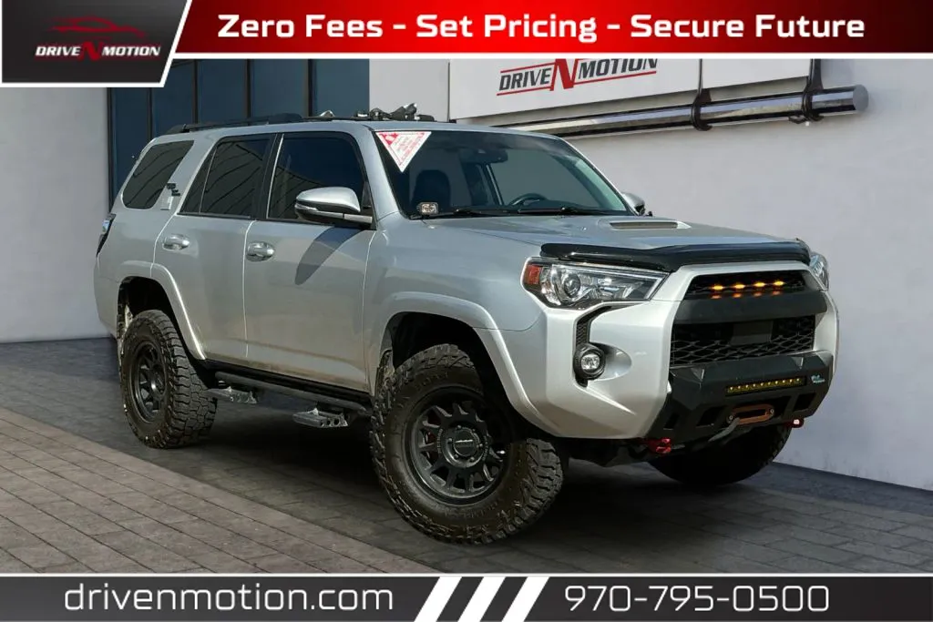 Silver 2021 Toyota 4Runner TRD Off-Road Premium Sport Utility 4D for sale in Greeley, CO