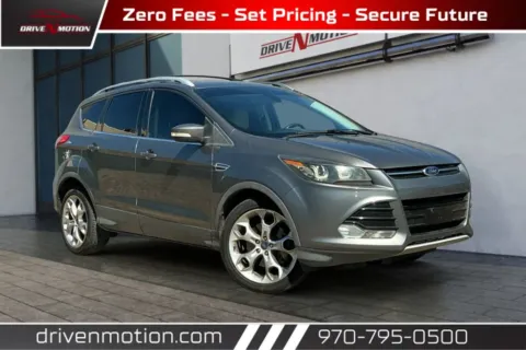 Gray 2014 Ford Escape Titanium Sport Utility 4D for sale in Greeley, CO