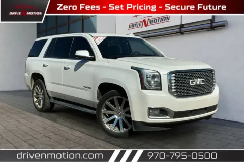 White 2017 GMC Yukon SLT Sport Utility 4D for sale in Greeley, CO