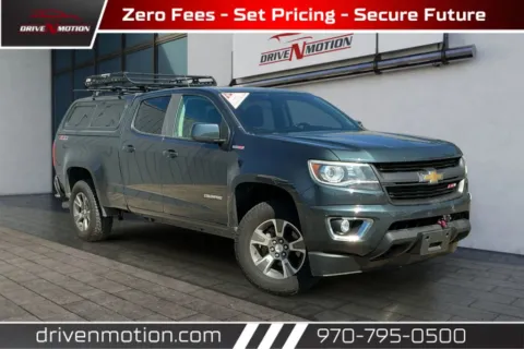 Gray 2017 Chevrolet Colorado Crew Cab Z71 Pickup 4D 6 ft for sale in Greeley, CO
