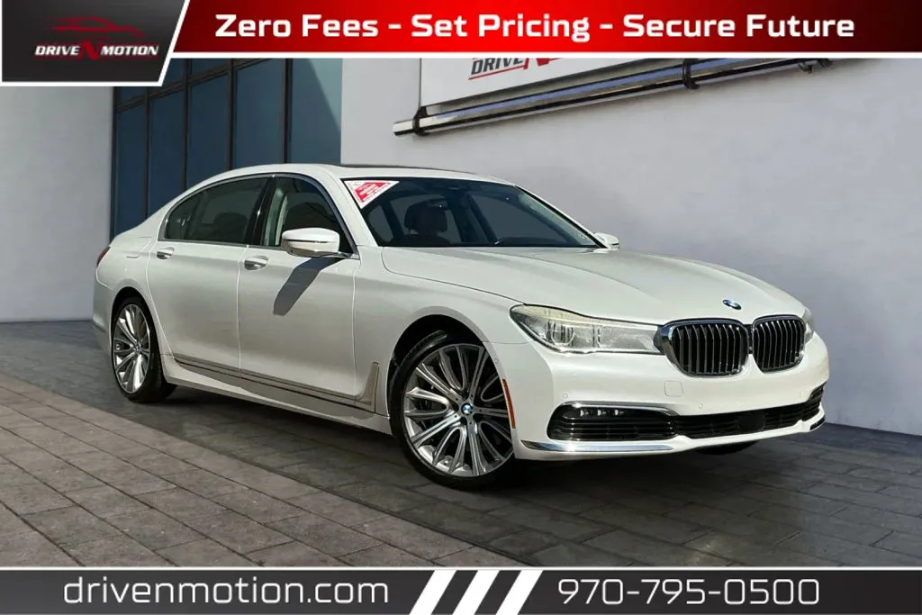 White 2016 BMW 7 Series 750i xDrive Sedan 4D for sale in Greeley, CO