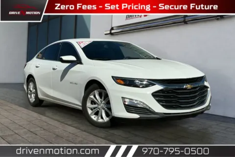 White 2020 Chevrolet Malibu LT Sedan 4D for sale in Greeley, CO