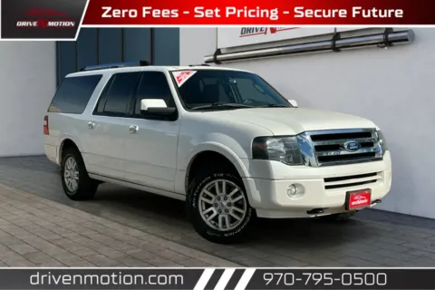 White 2014 Ford Expedition EL Limited Sport Utility 4D for sale in Greeley, CO